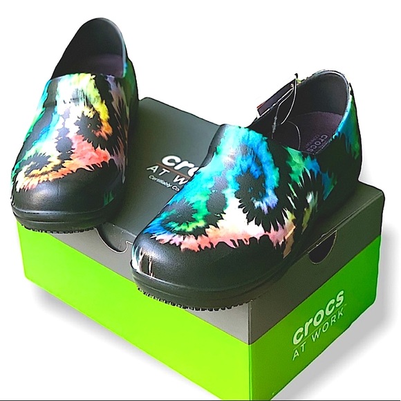 Crocs at Work Neria Pro II Black Multi Clog - Picture 5 of 13